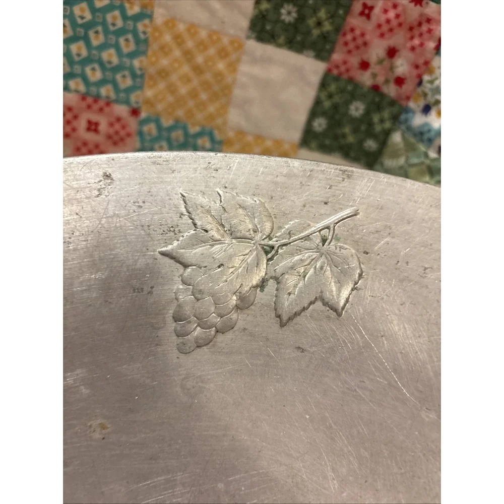 Lot of 2 Vintage West Bend Aluminum Bowls 14